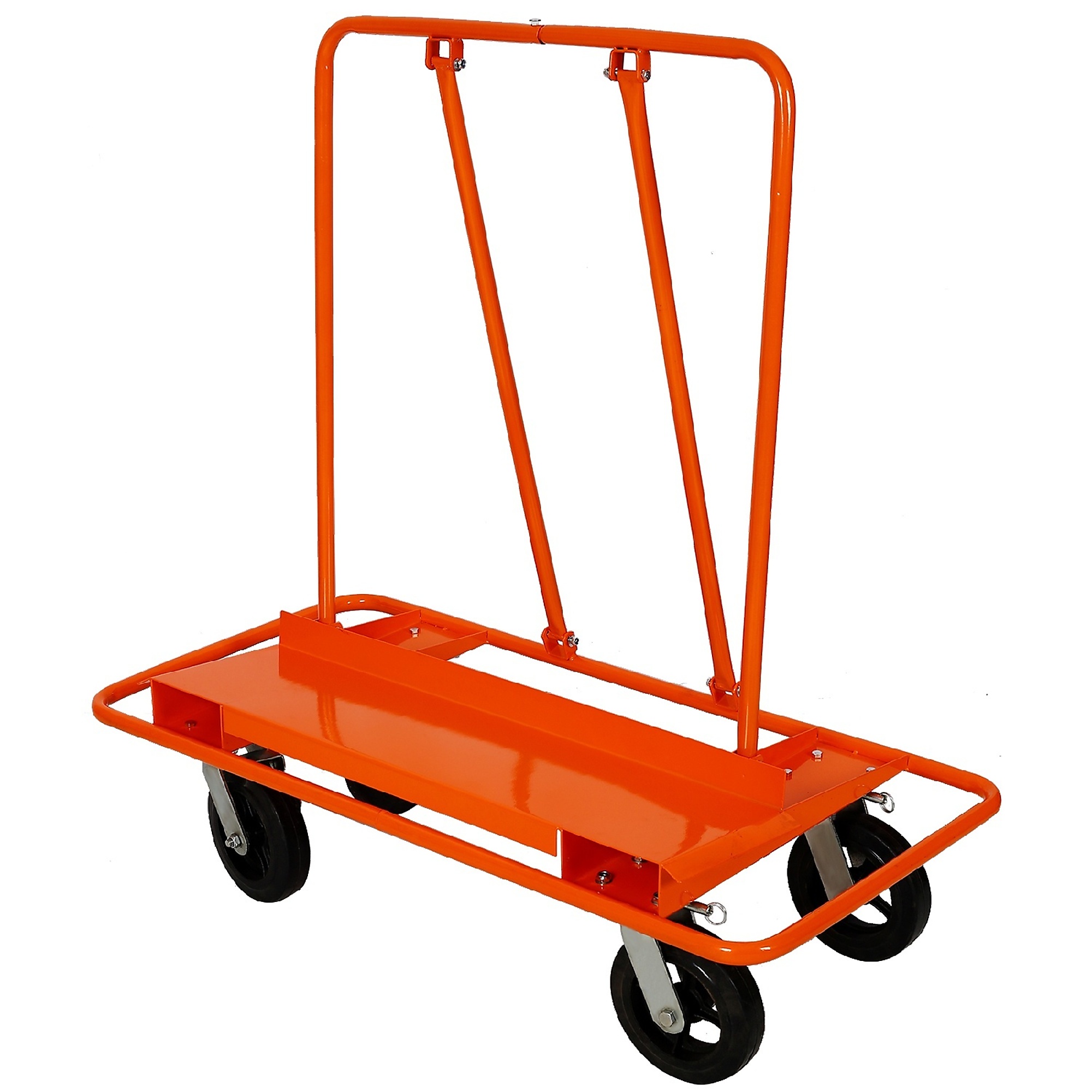 BlackTeck Heavy-Duty Drywall Cart — 2400-Lb. Capacity, 8in. Mold-On Rubber Wheels, Model# N2-40331